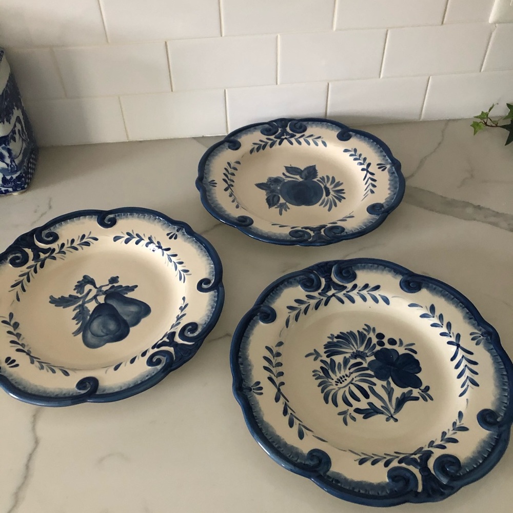 Bella Casa ceramic serving platter